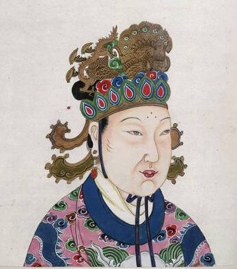 A portrait of Empress Wu Zetian (Wikimedia Commons).